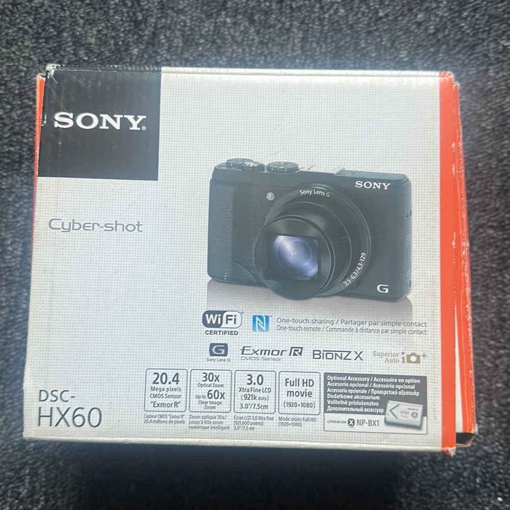 Sony cyber shot camera
